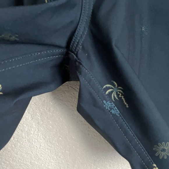 Quiksilver Men’s Surfsilk 69 18” Boardshorts Sz 28 Midnight Navy Heat Waves - Picture 5 of 10